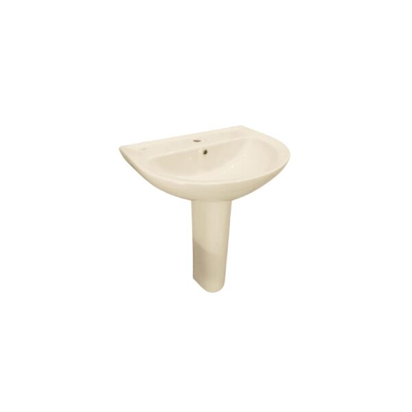 حوض 65سم بلان بالعامود الطويل برجامون إيديال ستاندرد