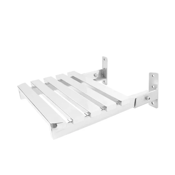 كرسي حمام شاور قابل للطي 40×44سم ستانلس ستيل من الفا