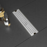 مجرى شاور 33سم بالوش ستانلس ستيل من الفا