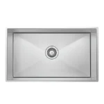 حوض مطبخ هاند ميد 40.5×75.5سم استانلس ستيل من الفا