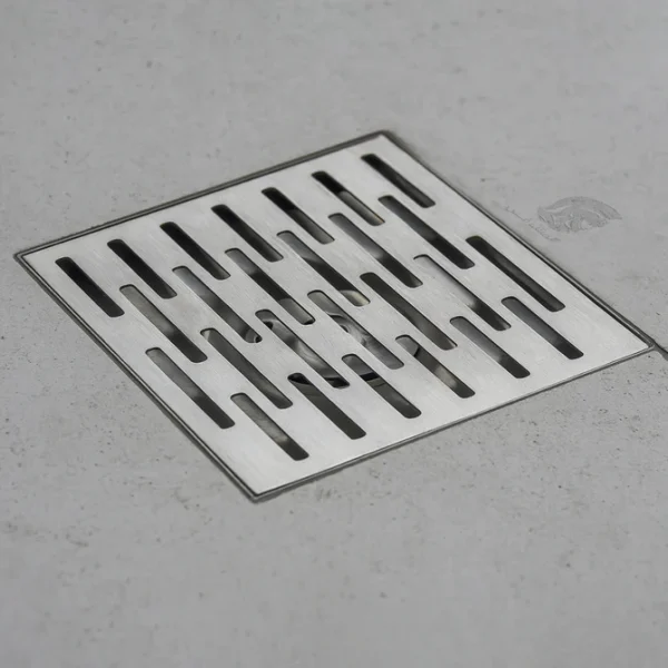 غطاء بيبة 15x15سم استانلس ستيل من الفا