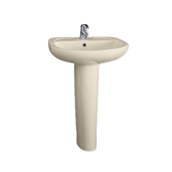 حوض 55 سم بالعامود الطويل صوفيا برجامون من ايديال ستاندر