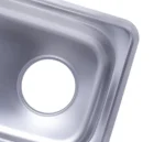 حوض 48*78سم بالصرف استانلس ستيل من هانز كوري - Image 2