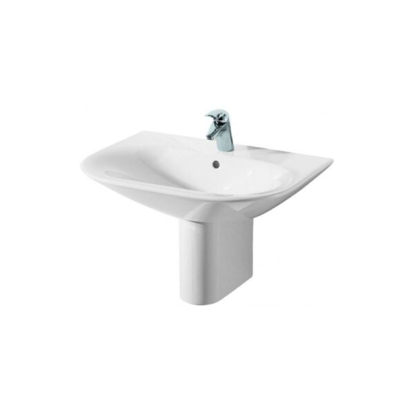 حوض بالعامود المعلق تونك أبيض إيديال ستاندر