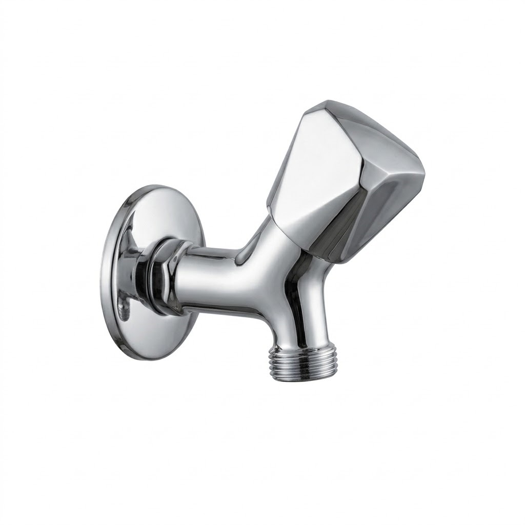 GE-00020 حنفية غسالة جيرمانا نيكل كروم من جواد - Image 1