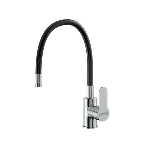 خلاط مطبخ قنطرة عالية متحركة ليدو نيكل كروم من جواد