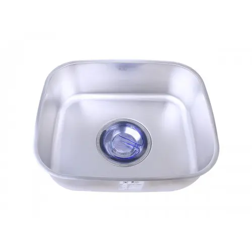 حوض بيورتي بالصرف مطبخ استانلس استانلس ستيل 52.8×41.8سم