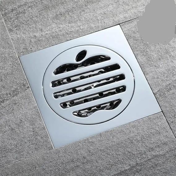 غطاء بيبة 15*15سم نيكل كروم من جواد