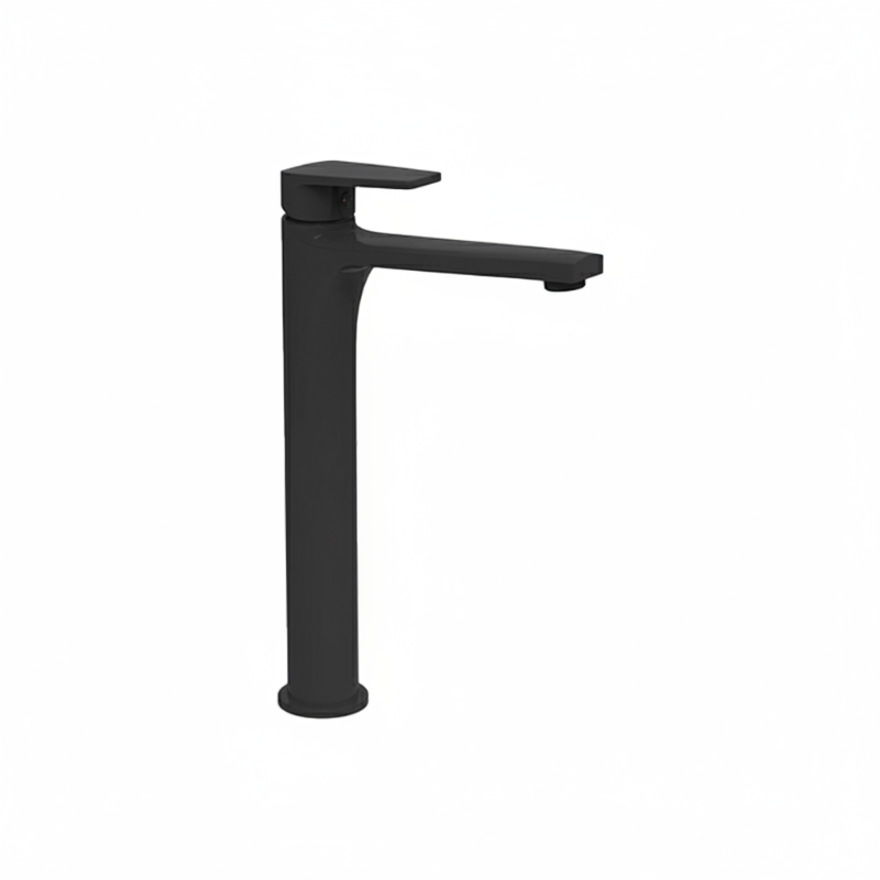 BIA-0143B خلاط حوض بالطابق لارج بيانكو اسود مط من جواد - Image 1