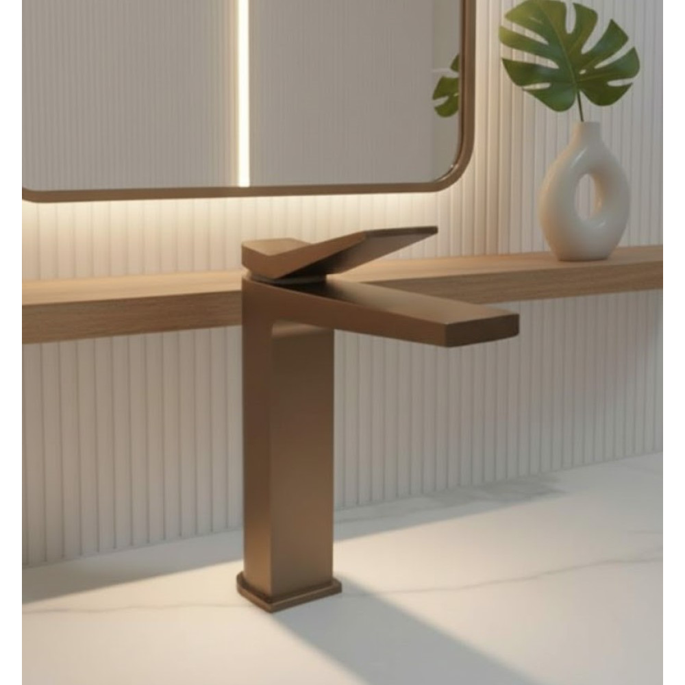 SER-0173BRR خلاط حوض بالطابق سيرا روز جولد مط من جواد - Image 1