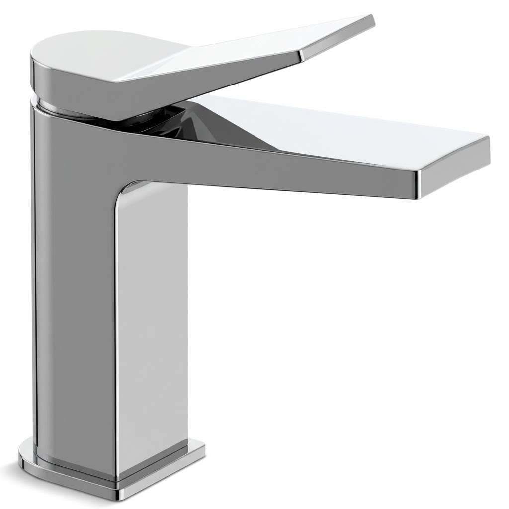 SER-01740PVY خلاط حوض بالطابق سيرا جرافتي لامع من جواد - Image 1