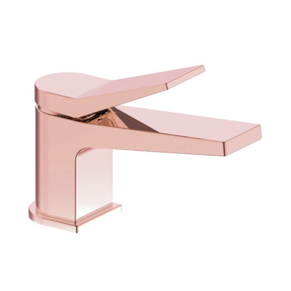 خلاط حوض قصير بالطابق سيرا روز جولد