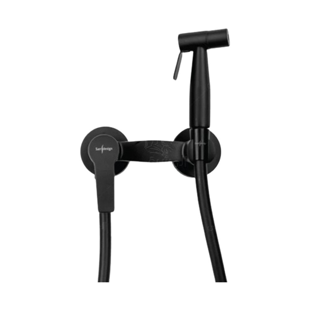 SD1137-C-BC خلاط شطاف بالشطافة معدن خرطوم كرومالوكس أمازون أسود من سار ديزاين - Image 1