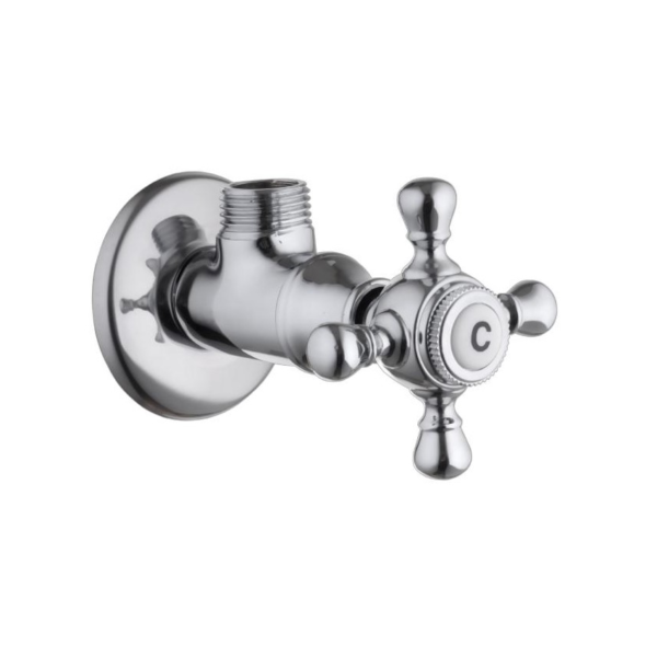 محبس زاوية مستا 1/2*1/2 كروم من سار ديزاين (SD3100-1-CP)