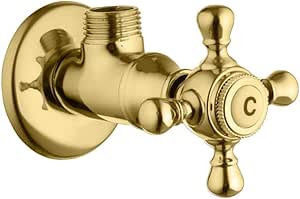 محبس زاوية مستا 1/2*1/2 ذهبي لامع من سار ديزاين (SD3100-1-GP)