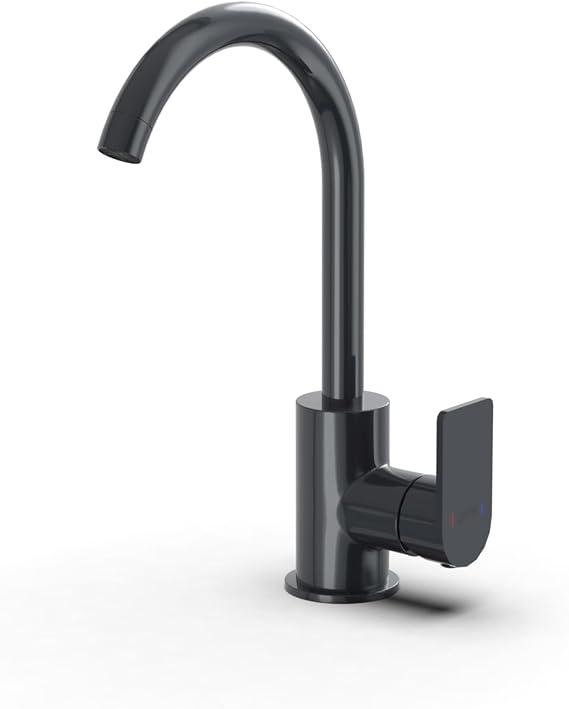 LVE-0069PVB خلاط حوض قنطرة عالية متحركة لافي فانتوم بلاك من جواد - Image 1