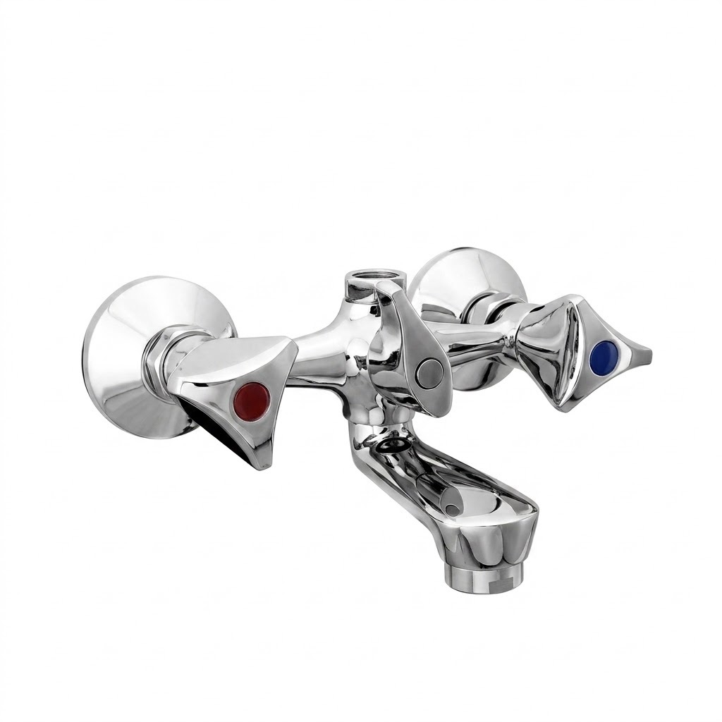 GE-0012 خلاط بانيو جيرمانا نيكل كروم من جواد - Image 1
