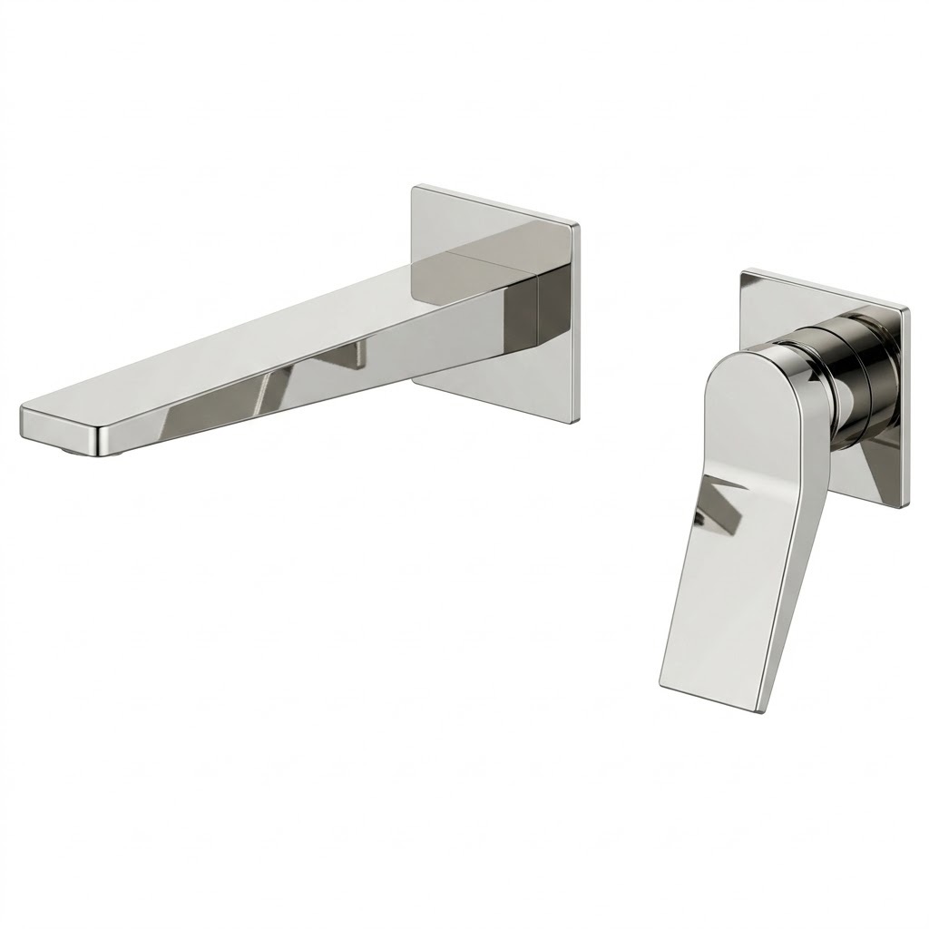 SER-017400 خلاط حوض دفن شامل جسم الدفن سيرا نيكل كروم من جواد - Image 1