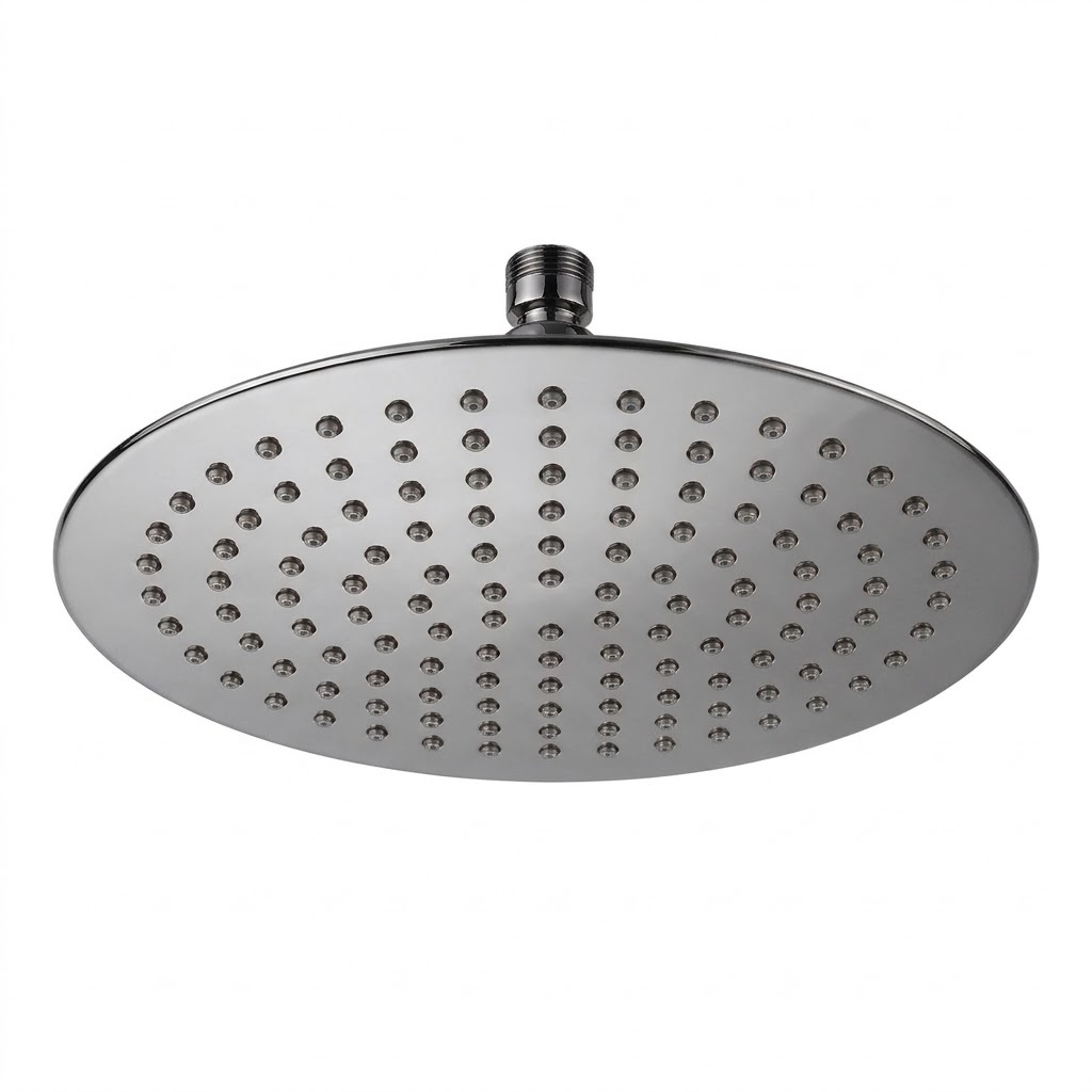 GX-00206PVY طاسة شاور دائرية 25سم أكسورا جرافتي لامع من جواد - Image 1